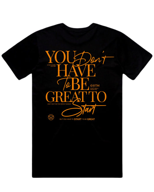 Be Great Tee - Black