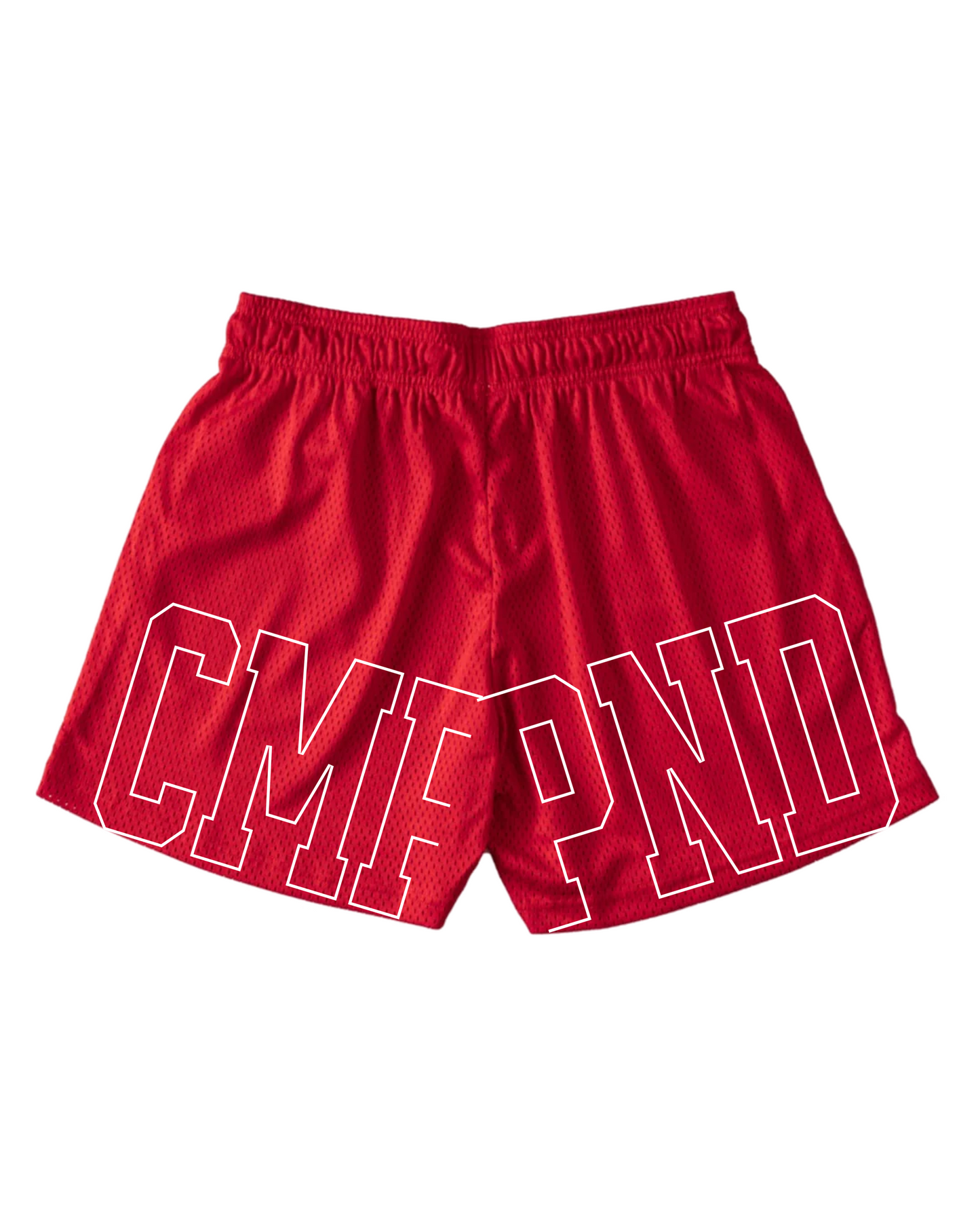 Nylon Shorts - Red